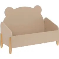 Atmosphera Kids Opbergkist Beer - 61x29x44cm - Bruin
