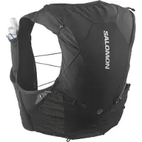 Salomon - Trail / Running rugzakken en riemen - Adv Skin 12 Set Black voor Unisex - Maat XL - Zwart