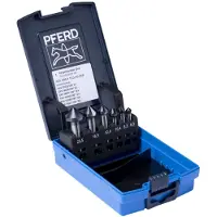 PFERD TOOLS SET KES HSS DIN 335 C90° 6 HC-FEP 25202160 Kegelverzinkboorset 6.3 mm, 8.3 mm, 10.4 mm, 12.4 mm, 16.5 mm, 20.5 mm HSS 1 stuk(s)