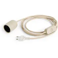 HAY Common Table lampsnoer 2,4 m Beton grijs