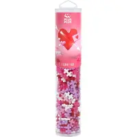 Plus plus I Love You Mix 240 delige bouwset – 4330 – Bouwspeelgoed – Constructiespeelgoed – Set met bouwstenen – Vanaf 5 jaar