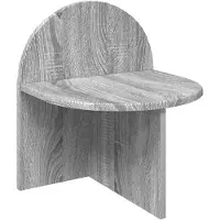 vidaXL Nachtkastje Grijze Sonoma 40 x 35,5 x 45,5 cm