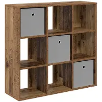 vidaXL Dressoir Oudhout 88,5 x 29 x 84,5 cm