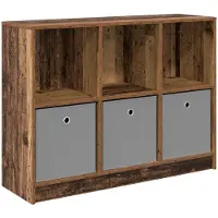 vidaXL Dressoir Oudhout 102 x 32 x 73,5 cm