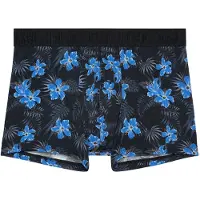 Hom Boxershorts ' Keywest ' blauw / zwart