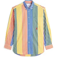 Tommy Hilfiger Overhemd azuur / geel / donkergroen / oranje