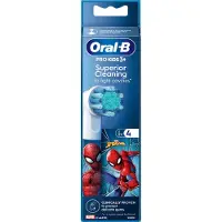 Oral-B opzetborstels EB10-4 Spiderman, set van 4