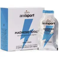 Amlsport Total Magnesium Doos Met Energierepen Citroen 20ml 12 Eenheden