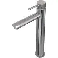Brauer Chrome Carving Verhoogde Opbouw Wastafelmengkraan Model A Chroom