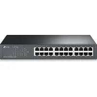 TP-LINK TL-SF1024D, Onbeheerd, Fast Ethernet (10/100), Volledig duplex, Geschikt voor montage in een rack, 1U