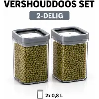 Curver - 2x Vershouddoos 0,8L - Dry Food Storage