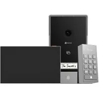 Ezviz ,Smart Home Video Doorphone kit, Monitor+ Bluetooth Keypad+ Wall Bracket for Monitor+Transformer for Monitor+ Intercom Panel (Doorbell) with a Weather-proof Shield