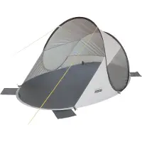 High Peak Strandmuschel Calobra 80 (aluminium/grijs, opklapbaar tentje)