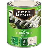Cetabever Dekkende Tuinbeits - Crèmewit - 0,75L