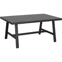 AVH-Collectie Vitoria dining tuintafel 150x87xH67,5 cm antraciet