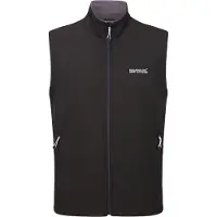 Regatta Bradwell III Bodywarmer Vest Heren, zwart XXL 2023 Softshell bodywarmers