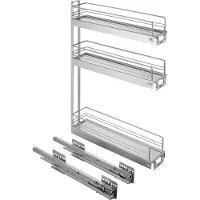 Kesseböhmer 15 cm voorraadlade Classic 90° 3 etages