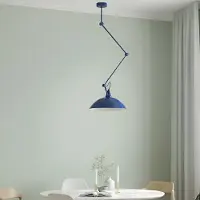 Aldex Hanglampe , Melos, dimbare, Blauw, Woonkamer, Metaal, Scandinavisch