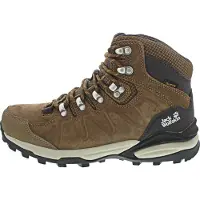 Jack Wolfskin REFUGIO TEXAPORE MID W Dames Wandelschoenen - brown / apricot -Maat 41