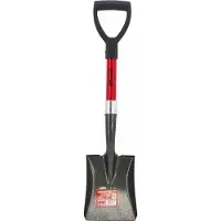AWTOOLS Serie - Rechte Spade - Glasvezel Stok - Gehard Stalen Blad - 680 mm