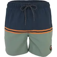 Rip Curl Zwemshorts 'COMBINE VOLLEY' marine / lichtgroen / donkeroranje