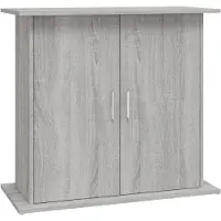 vidaXL Aquariumstandaard 81x36x73 cm bewerkt hout grijs sonoma eiken