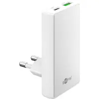 Goobay USB C snellader | | 2 poorten