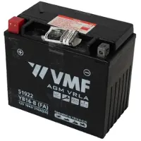 VMF PowerSport AGM 51922 / YB16-B / 516015016 accu (12V, 19Ah, 210A)