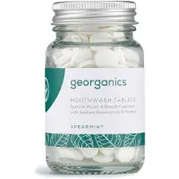 Georganics Mouthwash tablets spearmint 180 tabletten