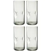 Leonardo Longdrinkglas Vesuvio Grijs 300ml (Set van 4)