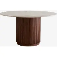 Nordal Erie eettafel bruin