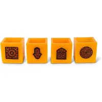 Safaary Marokkaanse kaars Ø 12 x 12cm-poort patroon