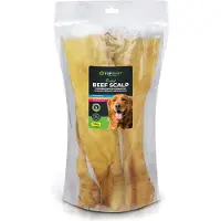 Topmast Runderhuid Kauwsnack Kophuid 70cm - 2 zakken van 1 Kilo