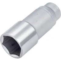 Hazet Dopsleutel 880LG-22 · 3/8 inch (10 mm) vierkant hol · Buiten-zeskant-tractieprofiel · SW 22 mm