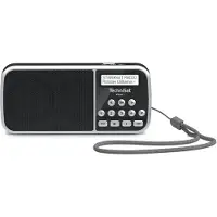 Technisat VIOLA 3, draagbaar, analoog en digitaal, DAB+, FM, UKW, 87,5 - 108 MHz, 1 W, LCD-scherm