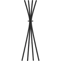 Unilux kapstok TOTEM, hoogte 1.750 mm, zwart