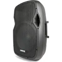 VONYX AP1500PA Mobiele 15" speaker op accu 800W met microfoons, MP3 en