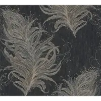 Living Walls Mata Hari zwart behang | 380094