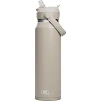 CamelBak Thrive Flip Straw Drinkfles - 1 L - RVS - Met Rietje - Isolatie Waterfles - Beige