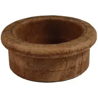 BREG Teakhouten ring voor cabinet deurtjes