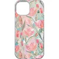 IDEAL OF SWEDEN Smartphonehoesje 'iPhone 13/14/15/16E' kaki / pink / lichtrood / wit