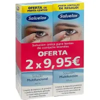 Salvelox Set Contact Lens Solution 2x360ml