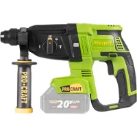 Procraft PHA40bb accu-boorhamer 20 V 2,6 J SDS plus borstelloos + 2x accu 4,0 Ah + oplader