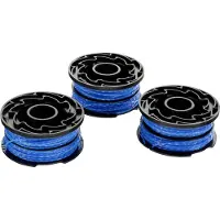 Black & Decker Lot de 3 bobines de rechange pour coupe-bordures Reflex Plus A6441