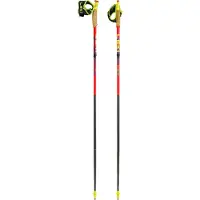 LEKI - Trail / running stokken - Ultratrail FX One voor Unisex van Wol - Maat 115 cm - Rood