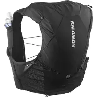Salomon - Trail / Running rugzakken en riemen - Adv Skin 12 Set Black voor Unisex - Maat M - Zwart
