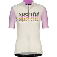 Sportful - Women's Supergiara Logo 2 Jersey - Fietsshirt XL, beige