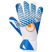 Uhlsport FM Soft Advanced Keepershandschoenen Wit Blauw Feloranje