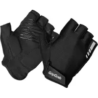 Gripgrab - Women's RIDE Padded Korte Vinger Zomer Fietshandschoenen voor Dames met Padding - Vrouwen - Zwart