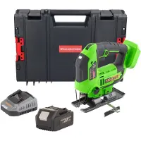 Procraft ST22 accu-decoupeerzaag 20 V 80 mm borstelloos + 1x accu 4,0 Ah + oplader + RHINO Toolcase
